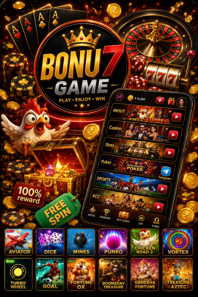 Bonu7.com Game platform banner